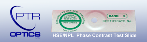 HSE/NPL  Phase Contrast Test Slide
